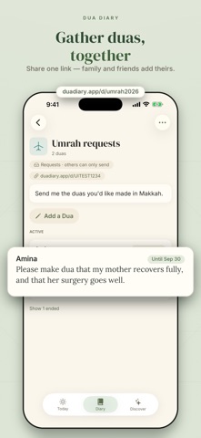 Dua Diary Screenshot 2 of 6