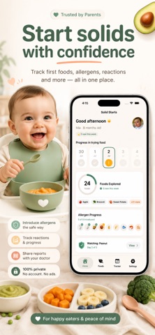 Starting Solids: BLW & Weaning iPhone screenshot