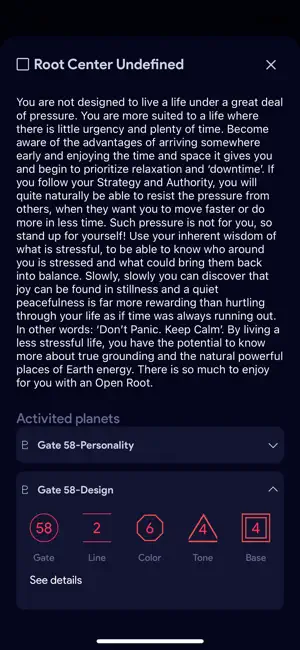 Human Design Rave screenshot 3
