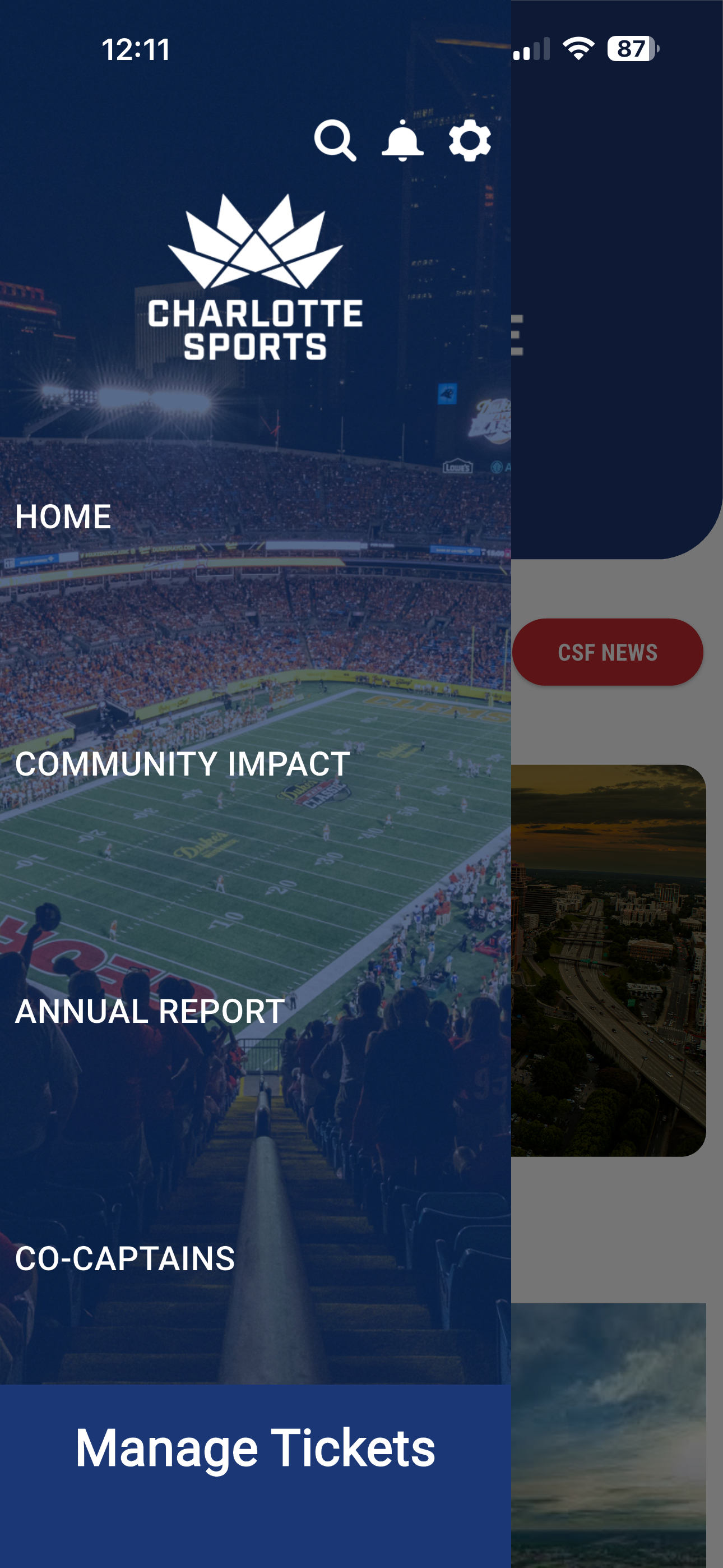 Charlotte Sports Official App screenshot 2