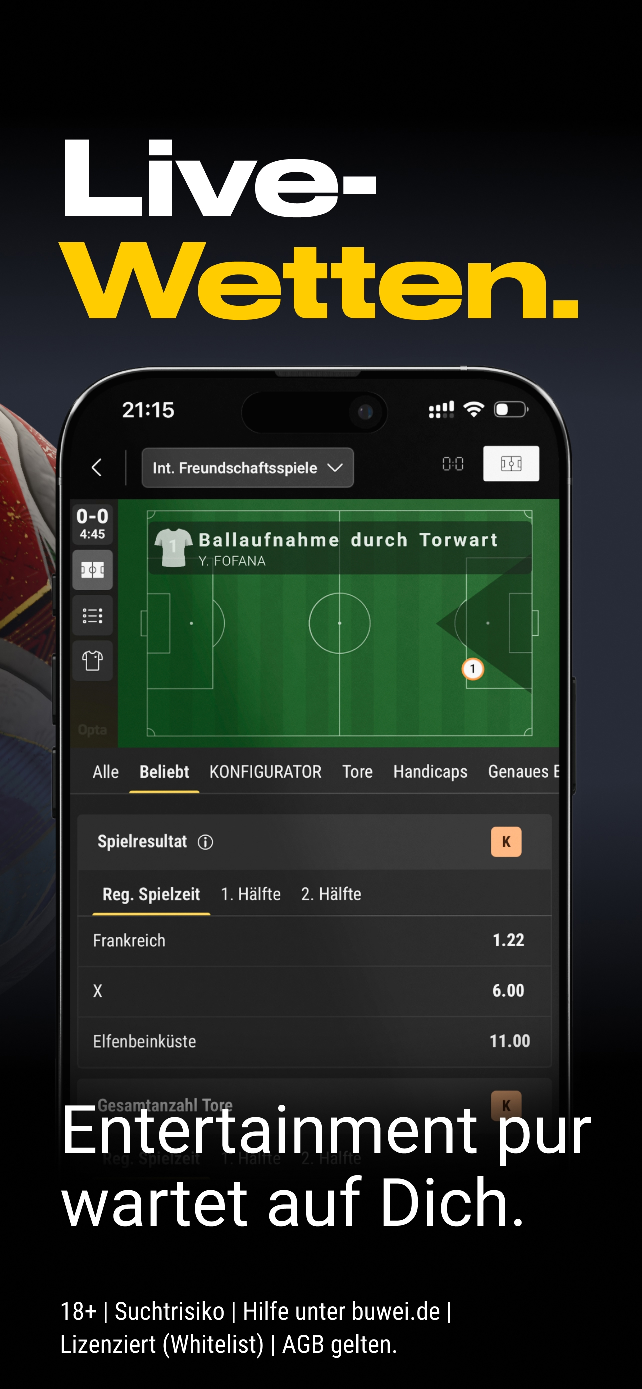 bwin – Sportwetten App screenshot 5