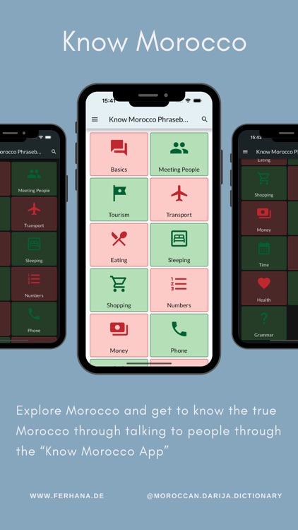 Know Morocco Travel Phrases