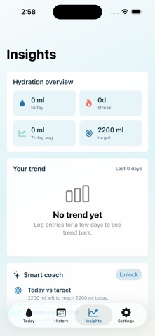 WaterIntakeBook screenshot