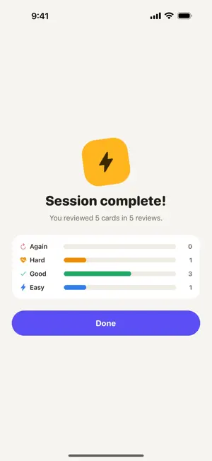 Flashy — Simple flashcards screenshot 3