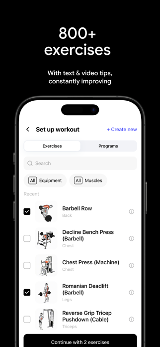 Fitnotes X - Workout Tracker Screenshot 3 of 7