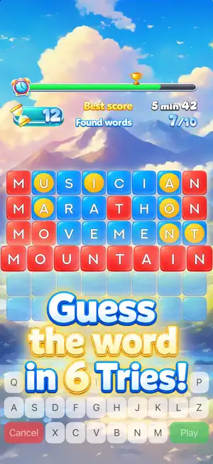 Super Lingo - Fun Letter Game screenshot 1