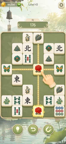 Mahjong Trix - Drag & Match iPhone screenshot