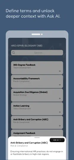 HRCI HR Exam Prep: With AI iPhone Screenshot 6