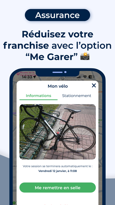 Sharelock - Bicycle insurance Screenshot
