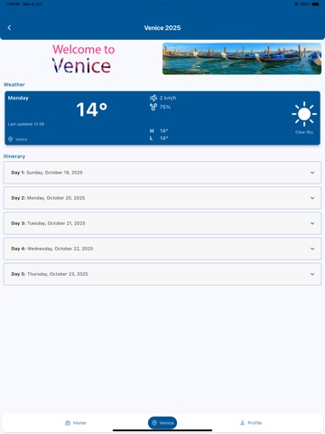 BDI Conventions: Venice iPad screenshot