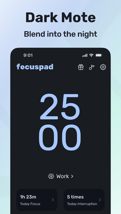 FocusPad - Focus Booster Screenshot