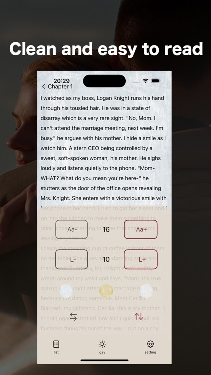 Grim CEO's secret love