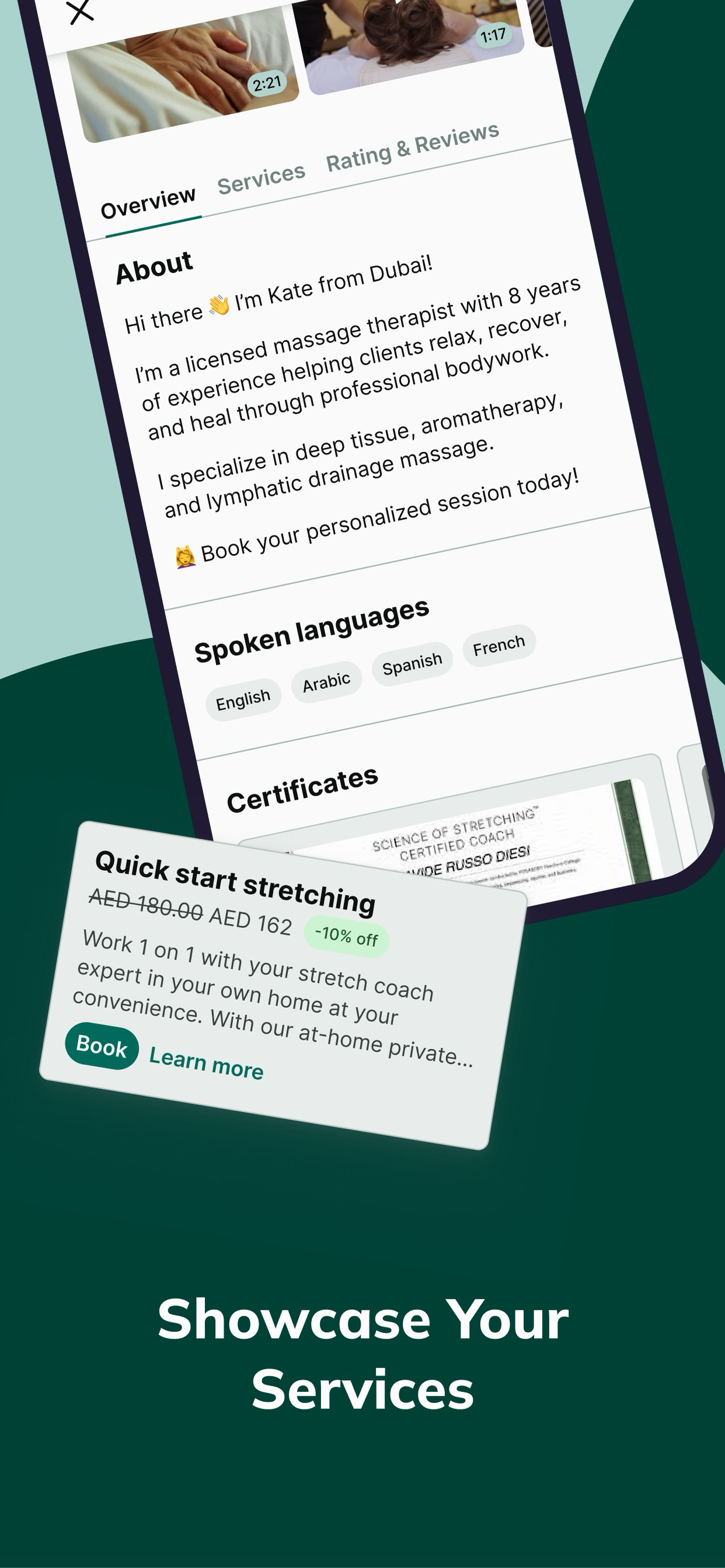 Massage.app: for Therapists screenshot 3