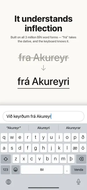 Lyklaborð screenshot 4