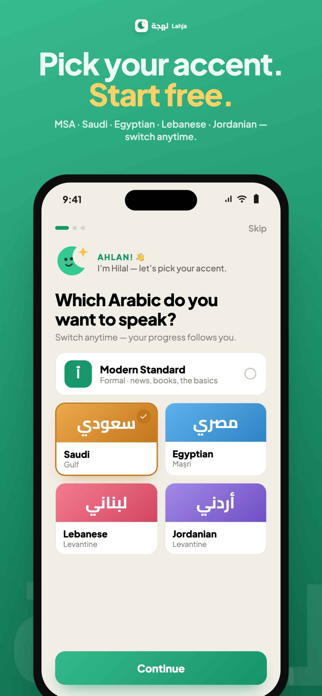 Lahja: Learn Arabic Dialects Screenshot 10 of 10