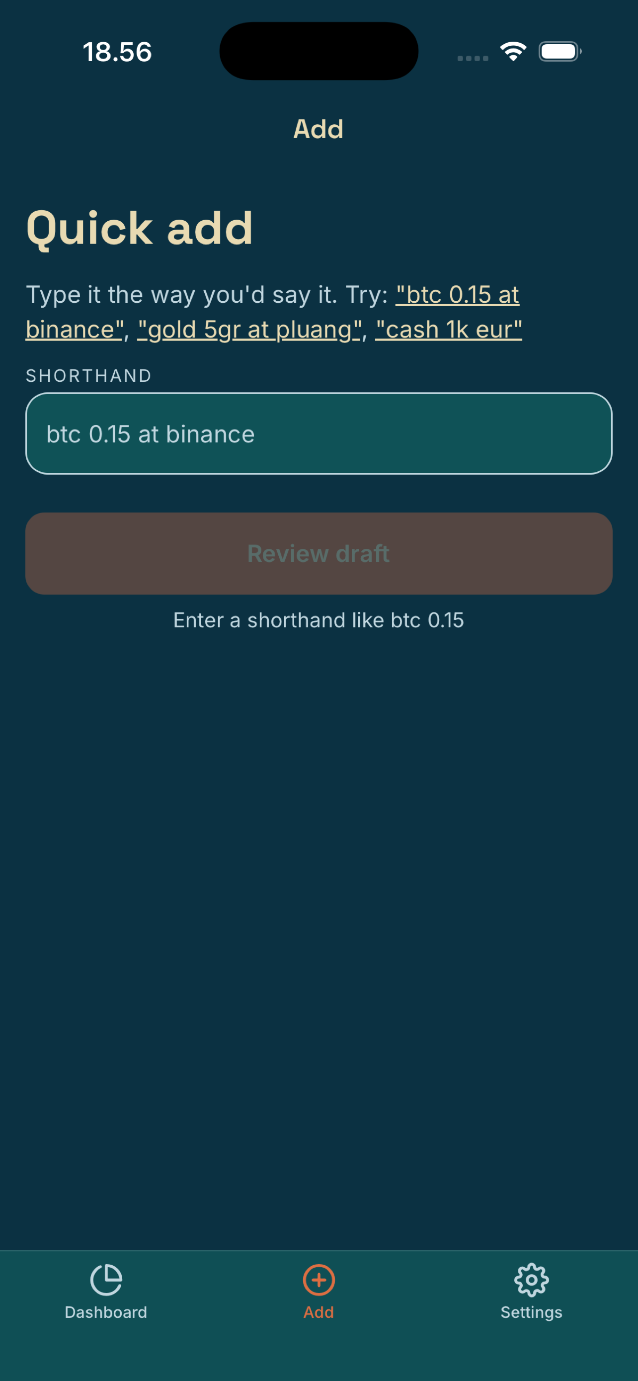 Thimp: Net Worth Tracker screenshot 7