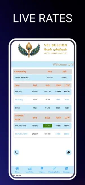 Vel Bullion screenshot 1