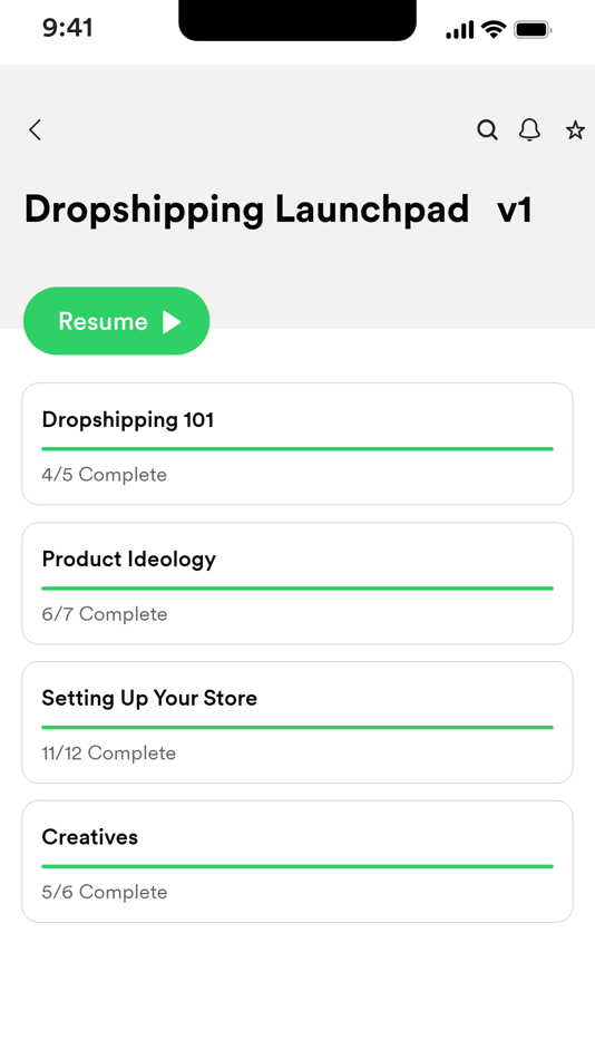 #2. Dropshipping Launchpad (iOS) 由: Emily Sudduth