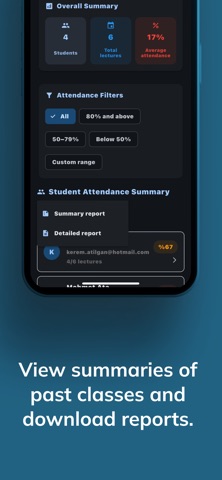 ClassCheck: Attendance Tracker Screenshot 5 of 7