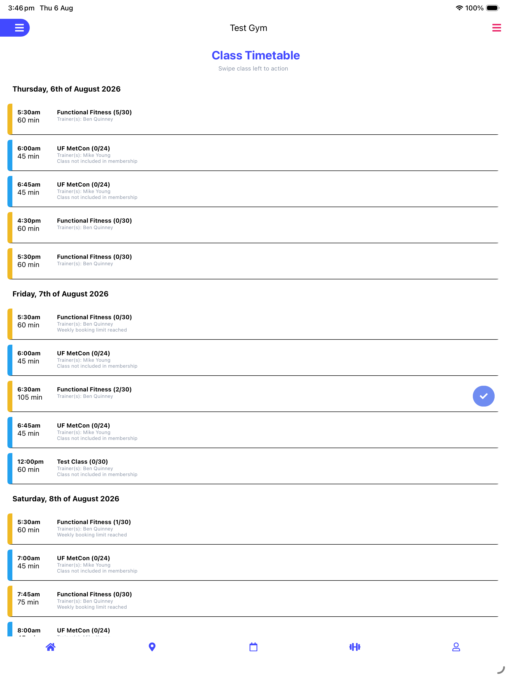 Gym Mate Member Mobile screenshot 9