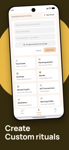 Ritual - Couples app Screenshot 2 of 5