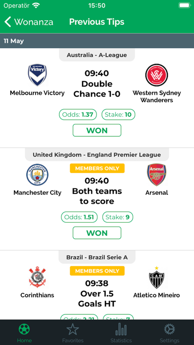 Wonanza - Sports Betting Tips Screenshot
