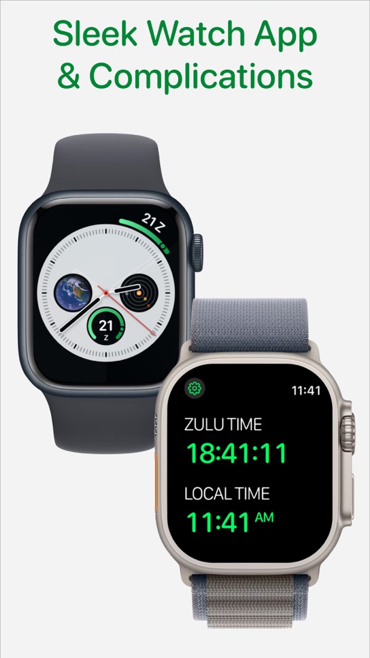 #3. Zulu Time Now - UTC GMT Clock (iOS) 由: Bonsaisoft LLC