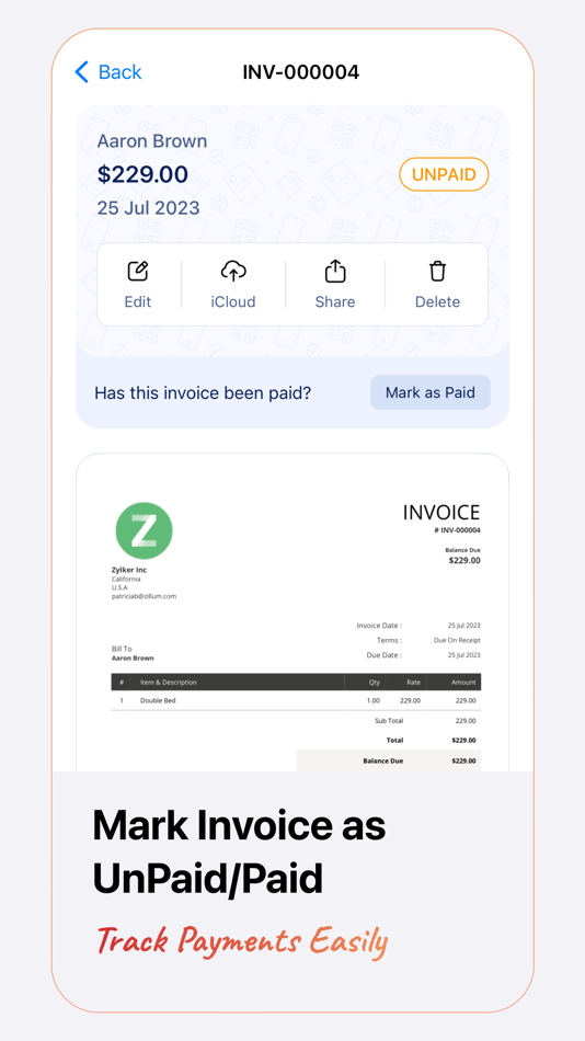 #2. Invoice Generator - Zoho (macOS) 由: Zoho Corporation