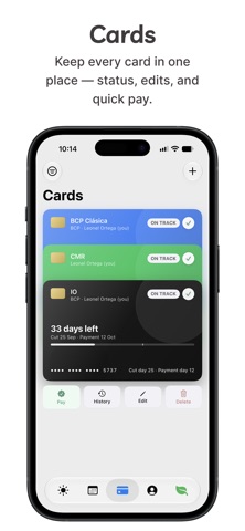 Waloop: Credit Card Tracker Screenshot 4 of 8