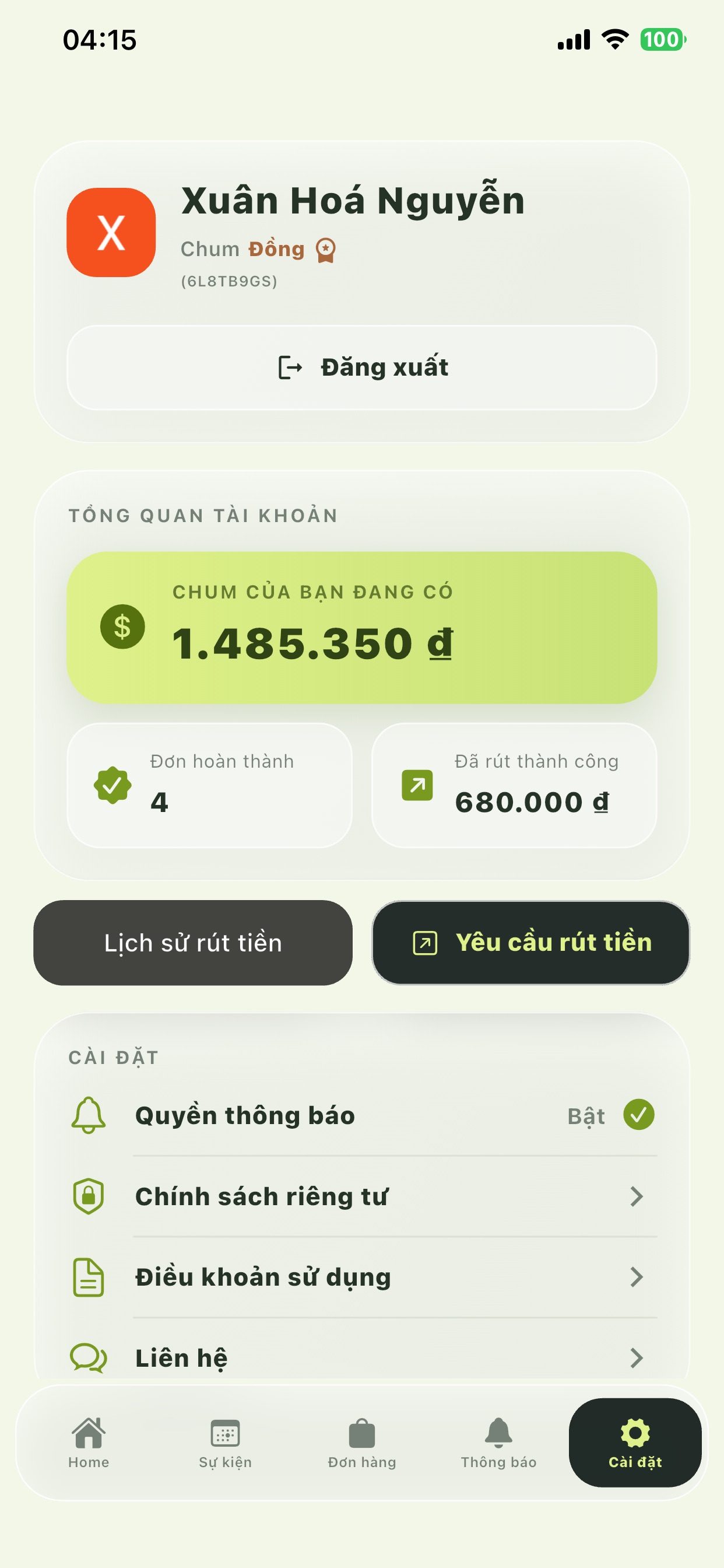 Screenshot 6 of Chum Tiền: Hoàn tiền mua sắm