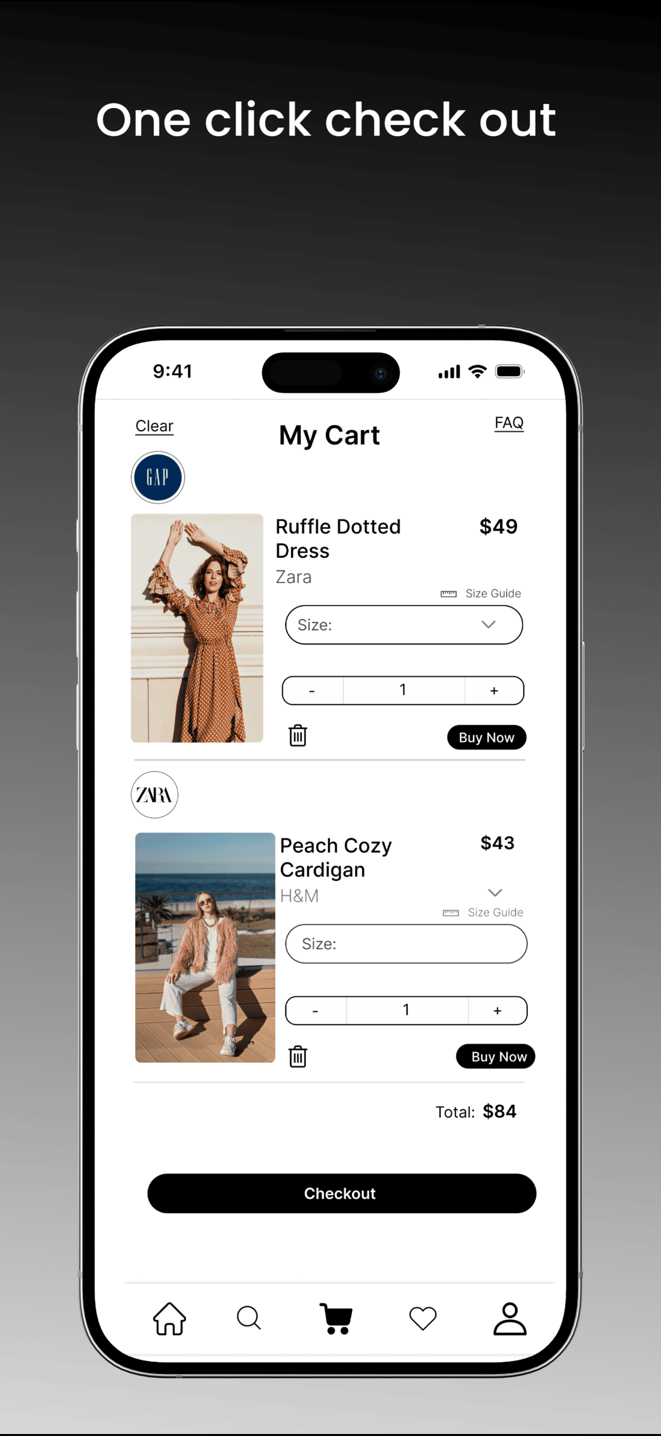 CASA - Swipe to shop !