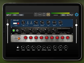 Jazz Chorus Guitar Amplifier iPad screenshot