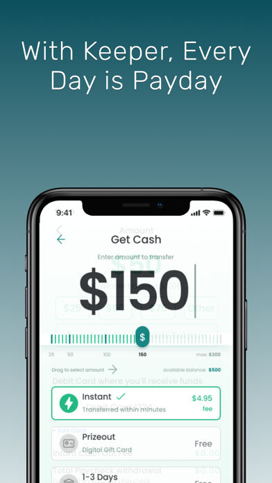 Paid Keeper - Same Day Pay screenshot