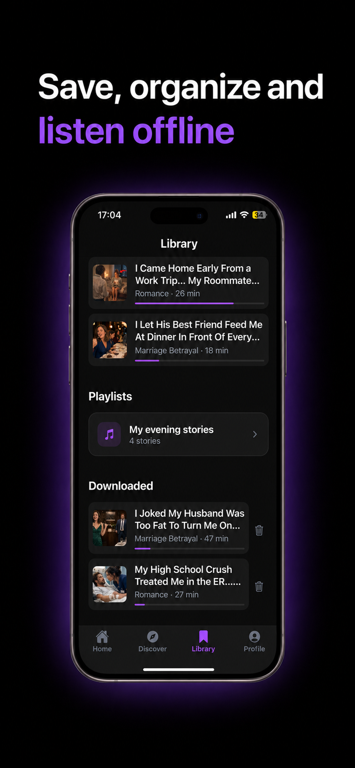 AudiMoon: Audio Stories screenshot 5