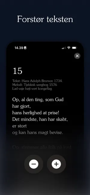 Salmebog screenshot 3
