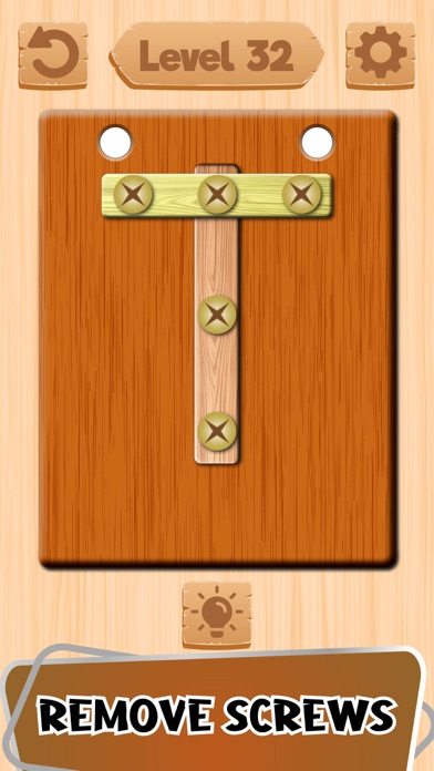 Wood Nuts & Bolts Puzzle, Game Screenshot
