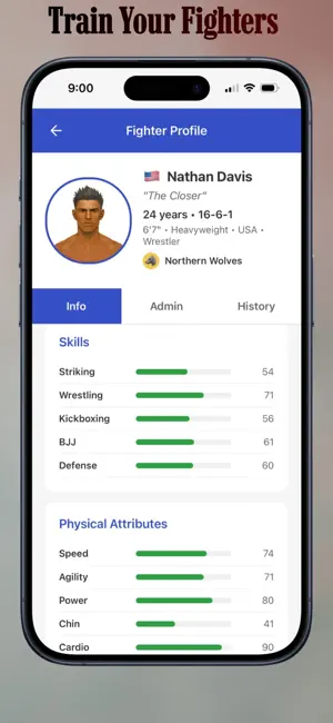 Ultimate Fighting Sim MMA Game screenshot 2