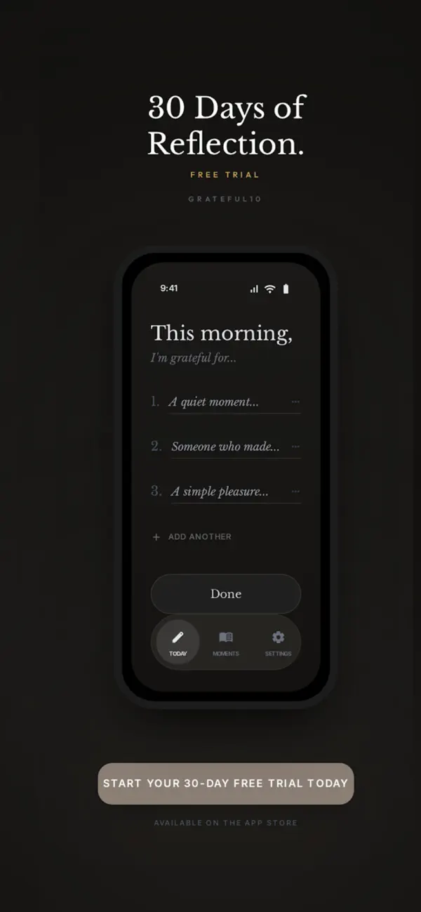 Screenshot #2 pour Grateful10