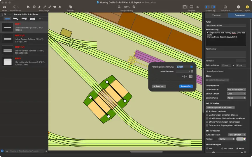 Screenshot von RailModeller Pro auf dem iPhone 8