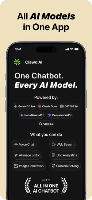 Clawd AI - DeepClawd AI Chat screenshot 1