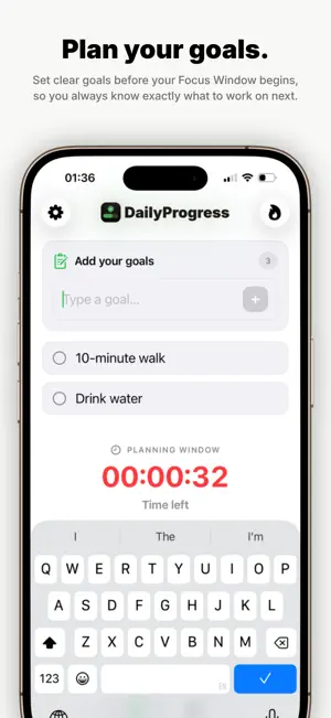 DailyProgress: Goal Tracker screenshot 3