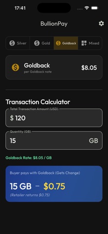 BullionPay by BAYST screenshot