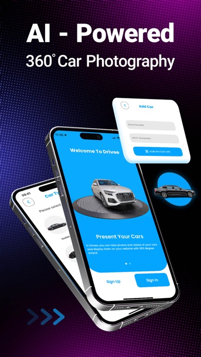 Drivee: Car Photography iPhone screenshot 1 - Photo & Video app