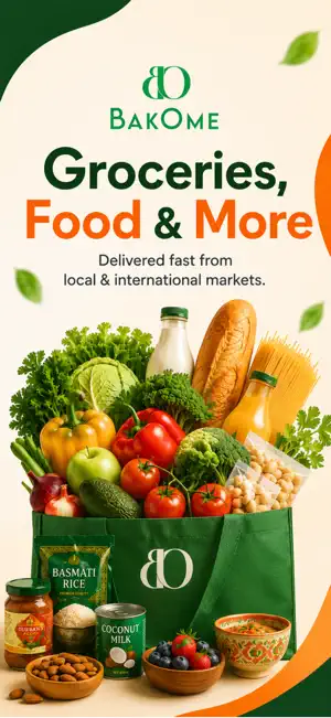 BakOme: Groceries & Food screenshot 1