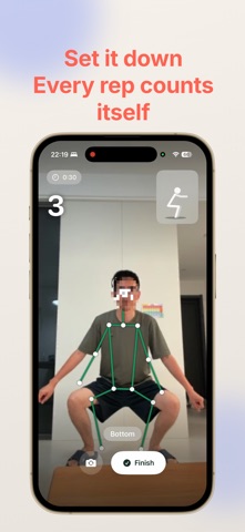 SquatPal - Squat Counter Screenshot 2 of 4