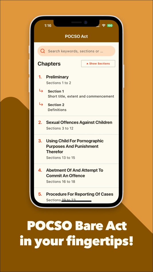#1. POCSO Act 2012 (iOS) By: Utsav Mangla