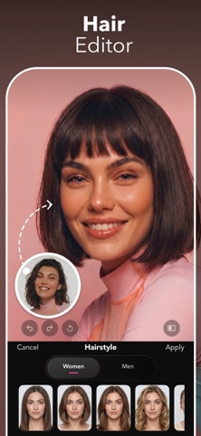 Relook: Face Editor & Beauty iPhone screenshot