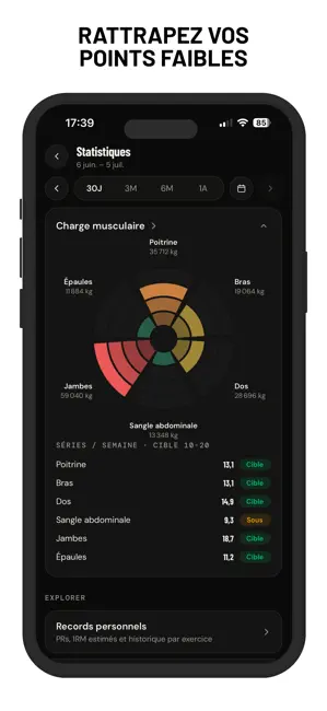 Epilog : Carnet de Musculation iPhone screenshot 6