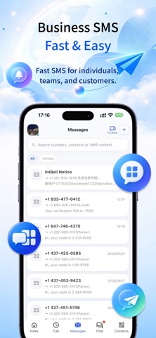 IntBell: Phone Calls + Texts Screenshot 5 of 6