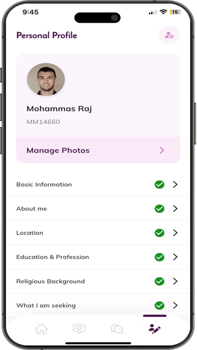 Mawaddah Matrimony Screenshot